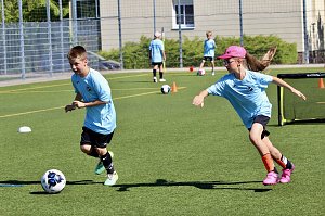 Fussball-Sommercamp im Stadion der Freundschaft in Bad Langensalza