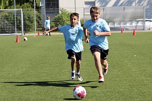 Fussball-Sommercamp im Stadion der Freundschaft in Bad Langensalza