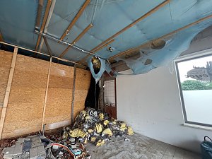 N&auml;chtlicher Brand am Netto-Markt