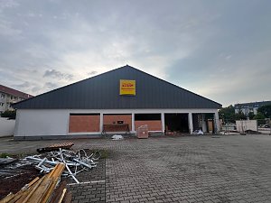 N&auml;chtlicher Brand am Netto-Markt