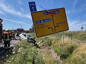 Unfall bei Bielen