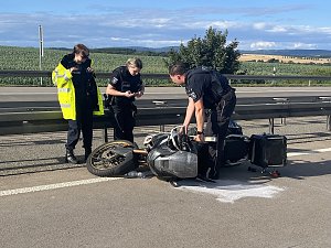 Unfall beim Auffahren auf die A38