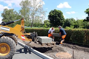 Radweg wird fertiggestellt
