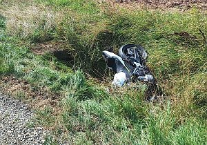 Bikerin bei Sturz schwer verletzt
