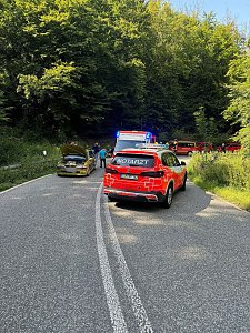 Unfall auf den Kyffh&auml;user-Serpentinen