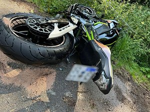 Unfall auf den Kyffh&auml;user-Serpentinen