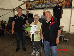 Sommerfest und Jubil&auml;um gefeiert