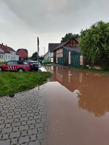 Hochwasser in Sundhausen
