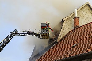 Hausbrand in Bleicherode