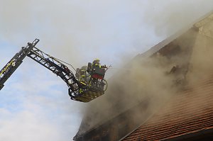 Hausbrand in Bleicherode