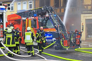Hausbrand in Bleicherode
