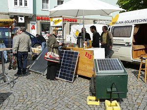 Impressionen von der Woche der Sonne auf dem Rathausplatz