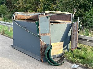Unfall auf der A38