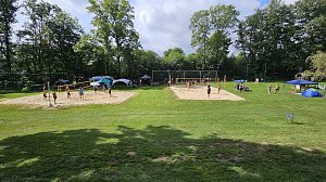 Neuer Beach-Volleyball-Platz in Neustadt