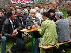 Feier im Park