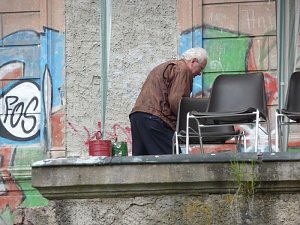 Feier im Park