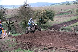 Peter Blei unterwegs beim Motorcross