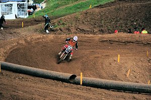 Peter Blei unterwegs beim Motorcross