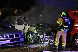 In Nordhausen mussten in der Nacht brennende Fahrzeuge gel&ouml;scht werden