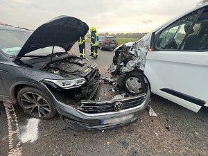 Unfall auf der B243