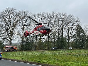 Unfall auf der B243