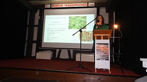 Waldpflanzen als Superfood war das Thema von Stefanie Tautz
