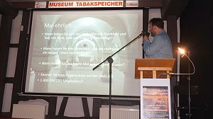 Prof. Dr. Ansgar Malich berichtete &uuml;ber seine ehrenamtliche Arbeit als Diakonatshelfer.