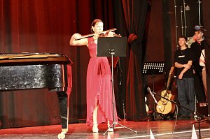Mitwirkende der Gala des Salza-Gymnasiums in Bad Langensalza 2024