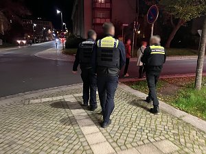 Kontrollg&auml;nge gestern Abend