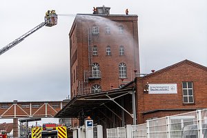 Katastrophen&uuml;bung auf dem Nordbrand-Gel&auml;nde