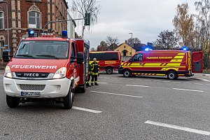 Katastrophen&uuml;bung auf dem Nordbrand-Gel&auml;nde