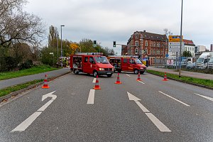 Katastrophen&uuml;bung auf dem Nordbrand-Gel&auml;nde