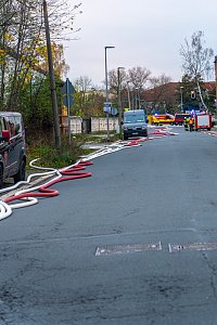 Katastrophen&uuml;bung auf dem Nordbrand-Gel&auml;nde
