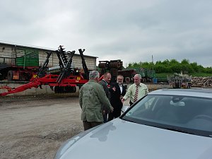 Im Agrarunternehmen Oldisleben