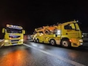 LKW-Unfall auf der A71