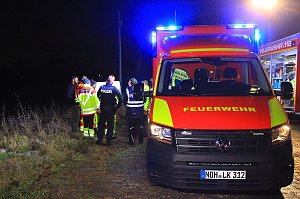 Unterkunft brannte aus