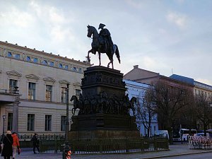 Peter Blei unterwegs in Berlin