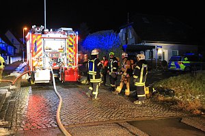 Brand letzte Nacht in Sondershausen