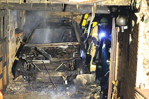 Brand letzte Nacht in Sondershausen