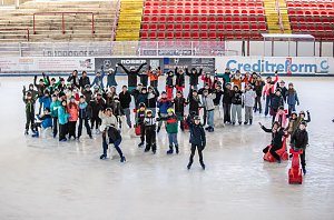 Humboldt-Klassenfahrt im Schnee