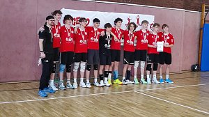 Volleyballturnier der U20 in der KKS-Turnhalle