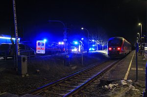 Unfall mit schwer verletztem Mann
