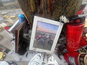 Gro&szlig;e Anteilnahme an der Unfallstelle