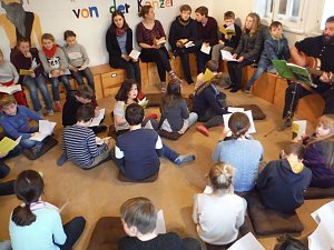 Die Osterübernachtung im Kinder-Kirchen-Laden