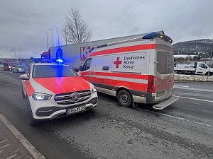 Unfall in Sondershausen