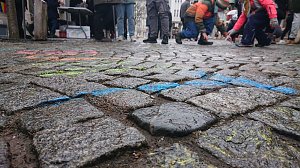 Demokratiefest des B&uuml;ndnisses "Nordhausen Zusammen" auf dem Rathausplatz