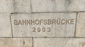 Sanierung Bahnhofsbr&uuml;cke Nordhausen