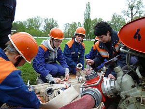 Wasser marsch in Bielen