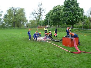 Wasser marsch in Bielen