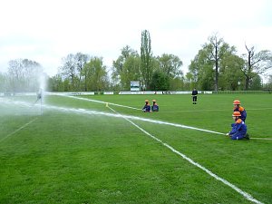 Wasser marsch in Bielen